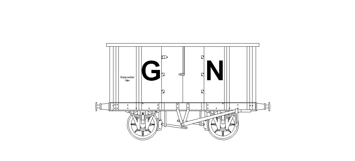 PGR-43 GNR/NBR/LNER/British Rlys Gunpowder van